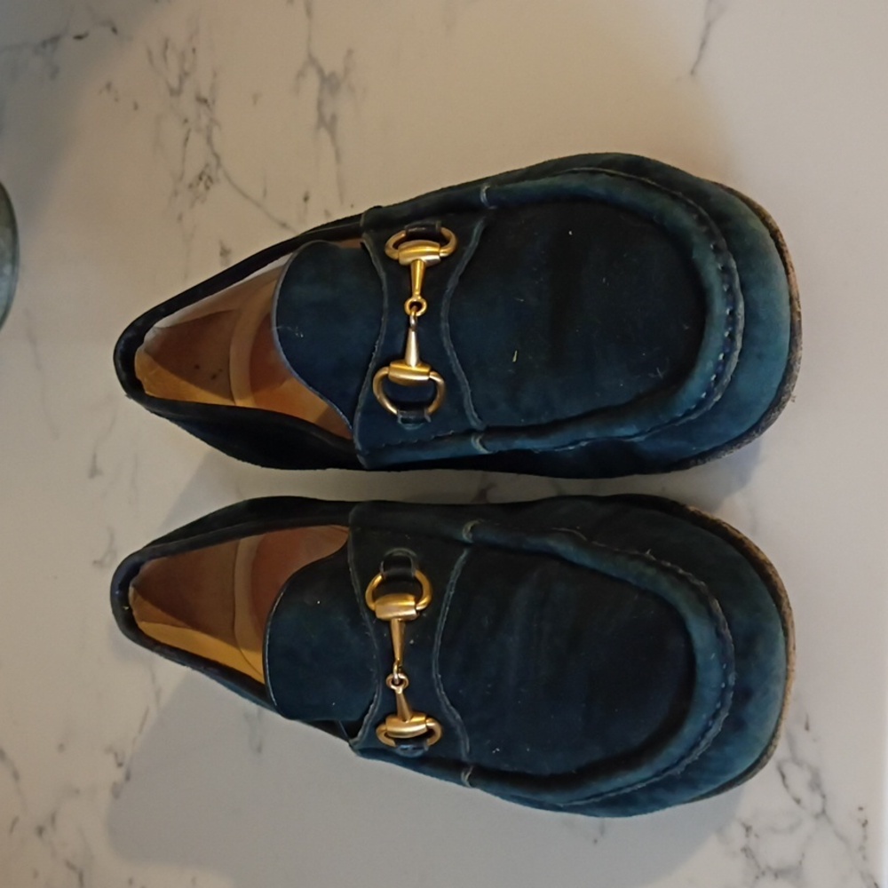 GUCCI SUEDE LOAFERS WOMEN'S